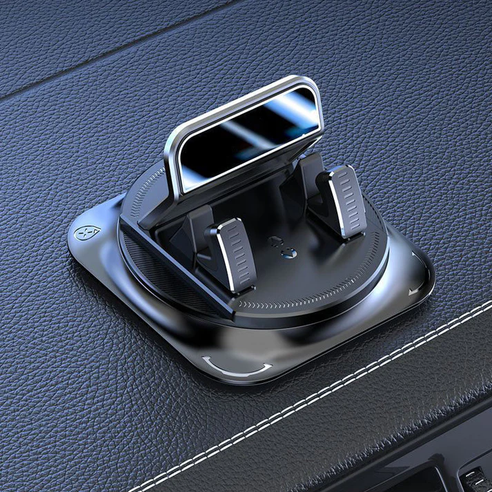 🔥360° Car Phone Holder 🏆 – Rock-Solid Suction, Fits All Phones 🔄