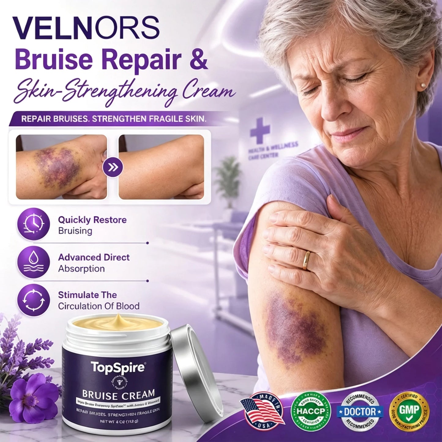 💥75K+ SOLD💕-  TopSpire® Bruise Repair & Skin-Strengthening Cream