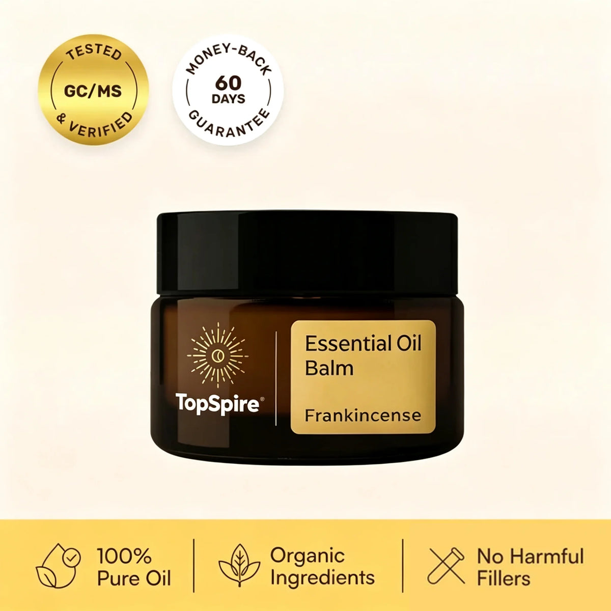 TopSpire® Natural Relief Balm – Pain Relief for Joints, Muscles & Nerves
