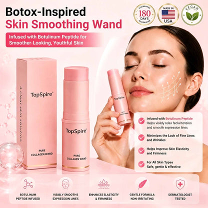 TopSpire®🌸 Botox-Inspired Pure Collagen Firming Wand — Needle-Free Fine Line Smoothing, Firming & Plumping Skincare Balm