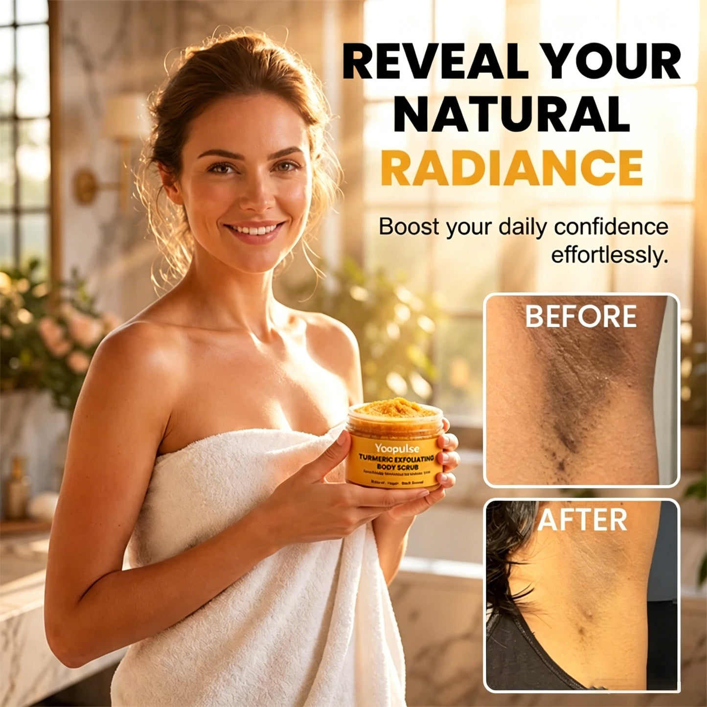 Yoopulse ® Turmeric Exfoliating Body Scrub