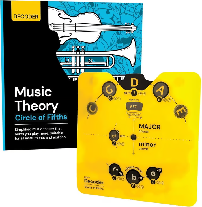 🔥Last Day 49% OFF - 🎵Circle of Fifths Music Theory Decoder Set