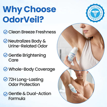 Yoopulse® OdorVeil Whole Body Odor Care Roll-On