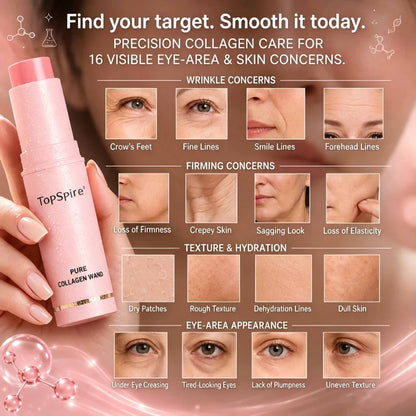 TopSpire®🌸 Botox-Inspired Pure Collagen Firming Wand — Needle-Free Fine Line Smoothing, Firming & Plumping Skincare Balm
