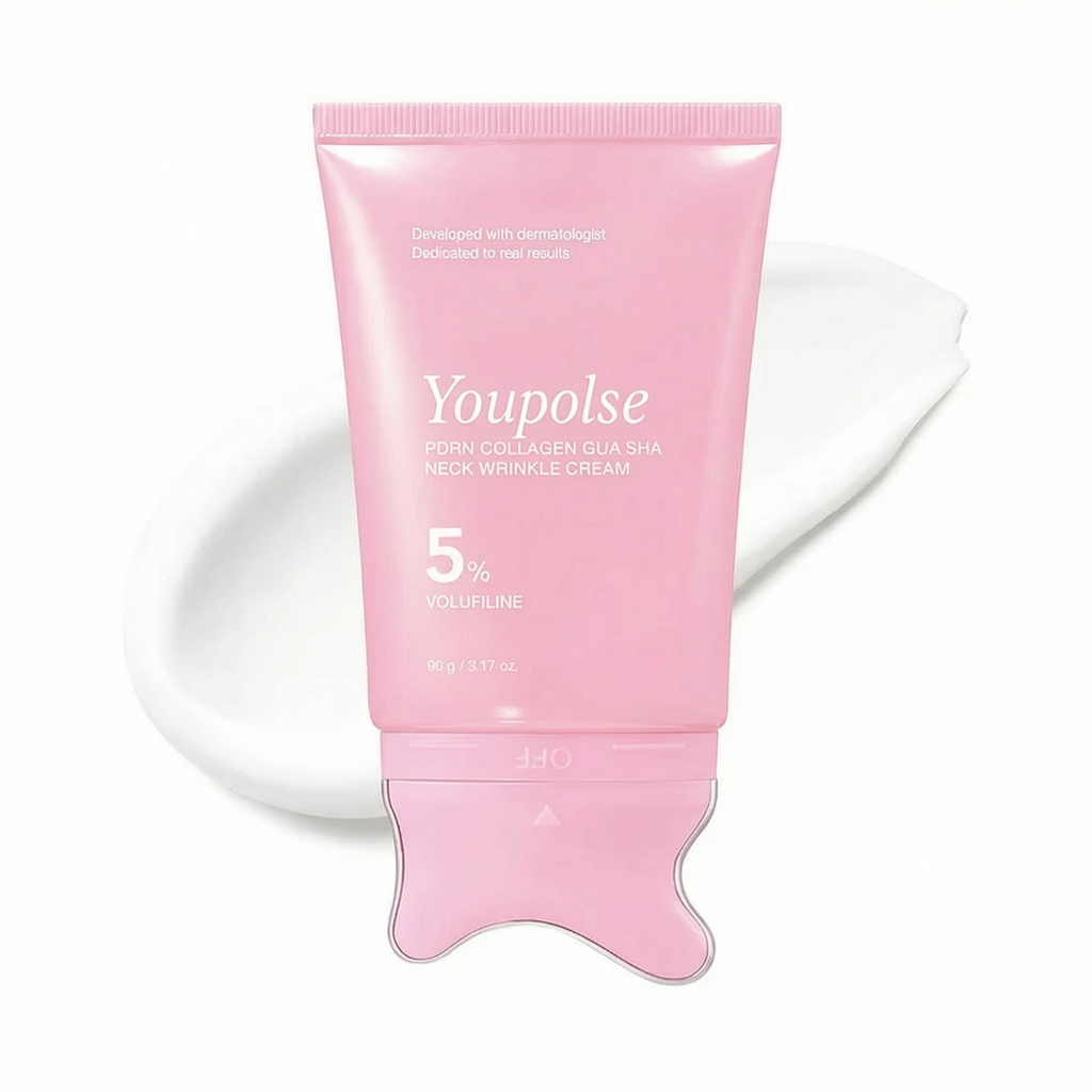 Yoopulse PDRN Collagen Gua Sha Neck Wrinkle Cream