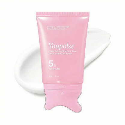 Yoopulse PDRN Collagen Gua Sha Neck Wrinkle Cream