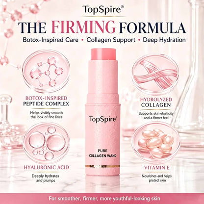 TopSpire®🌸 Botox-Inspired Pure Collagen Firming Wand — Needle-Free Fine Line Smoothing, Firming & Plumping Skincare Balm