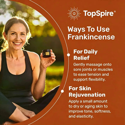 TopSpire® Natural Relief Balm – Pain Relief for Joints, Muscles & Nerves