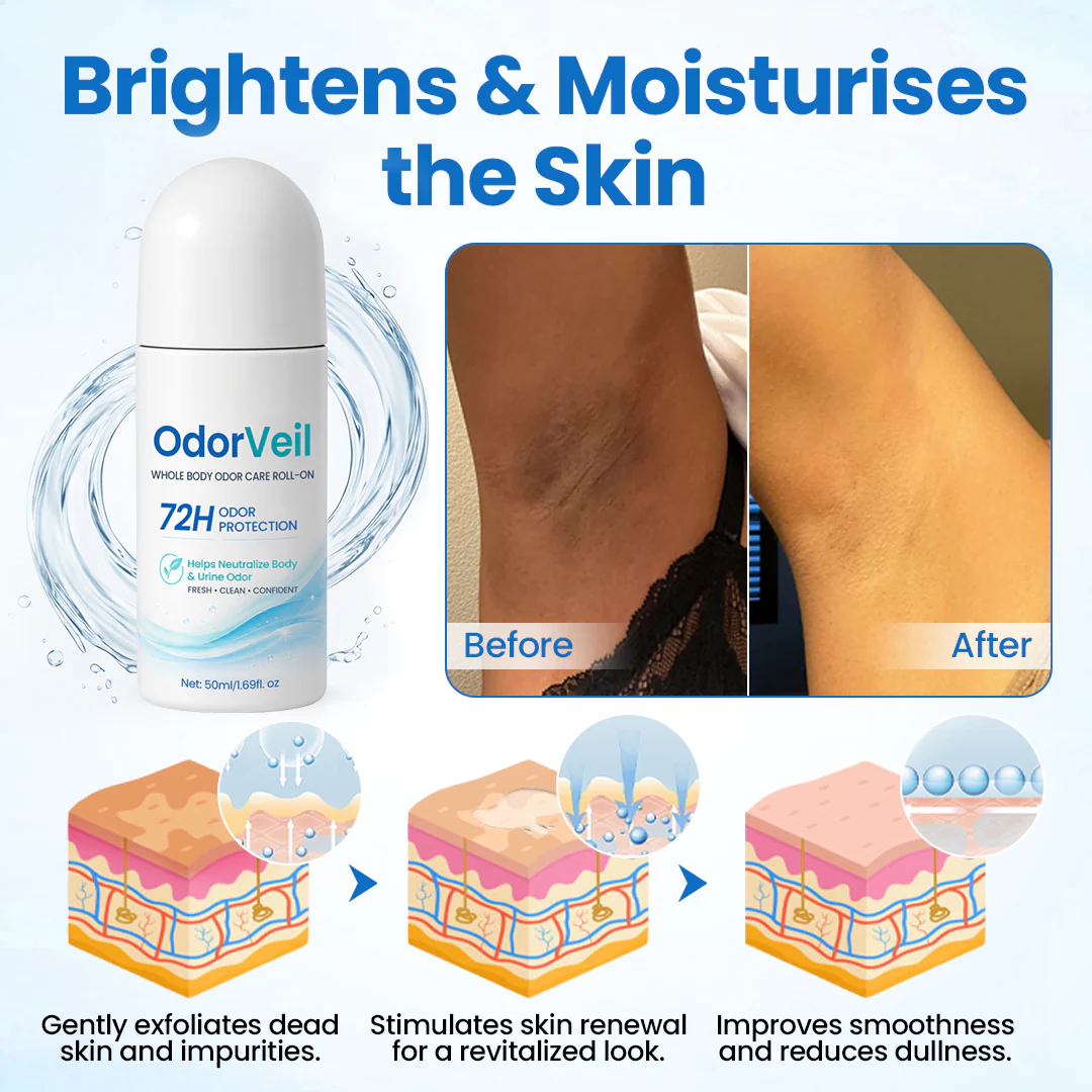 Yoopulse® OdorVeil Whole Body Odor Care Roll-On