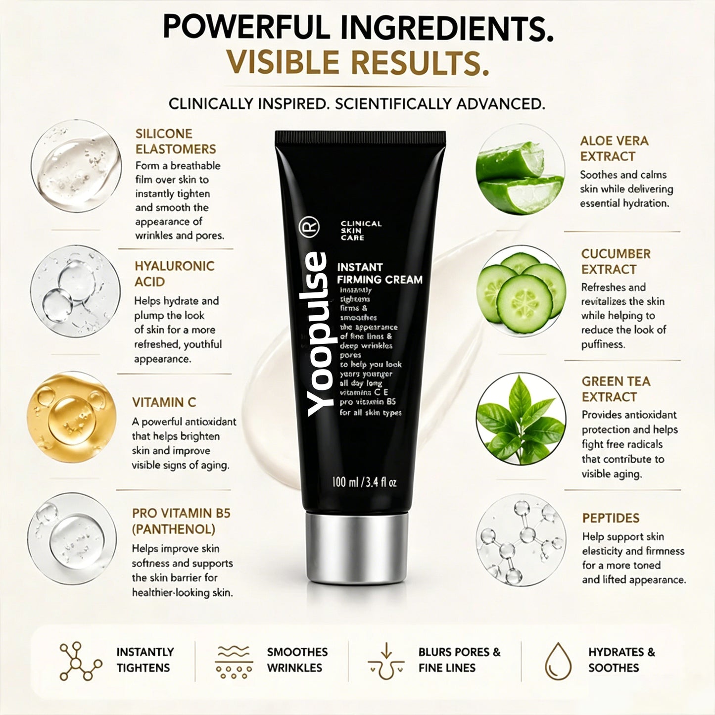 Yoopulse® Instant Firming Cream