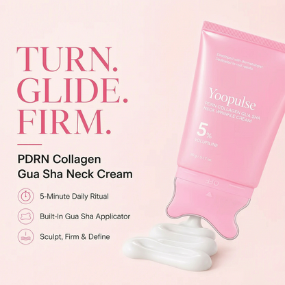 Yoopulse PDRN Collagen Gua Sha Neck Wrinkle Cream