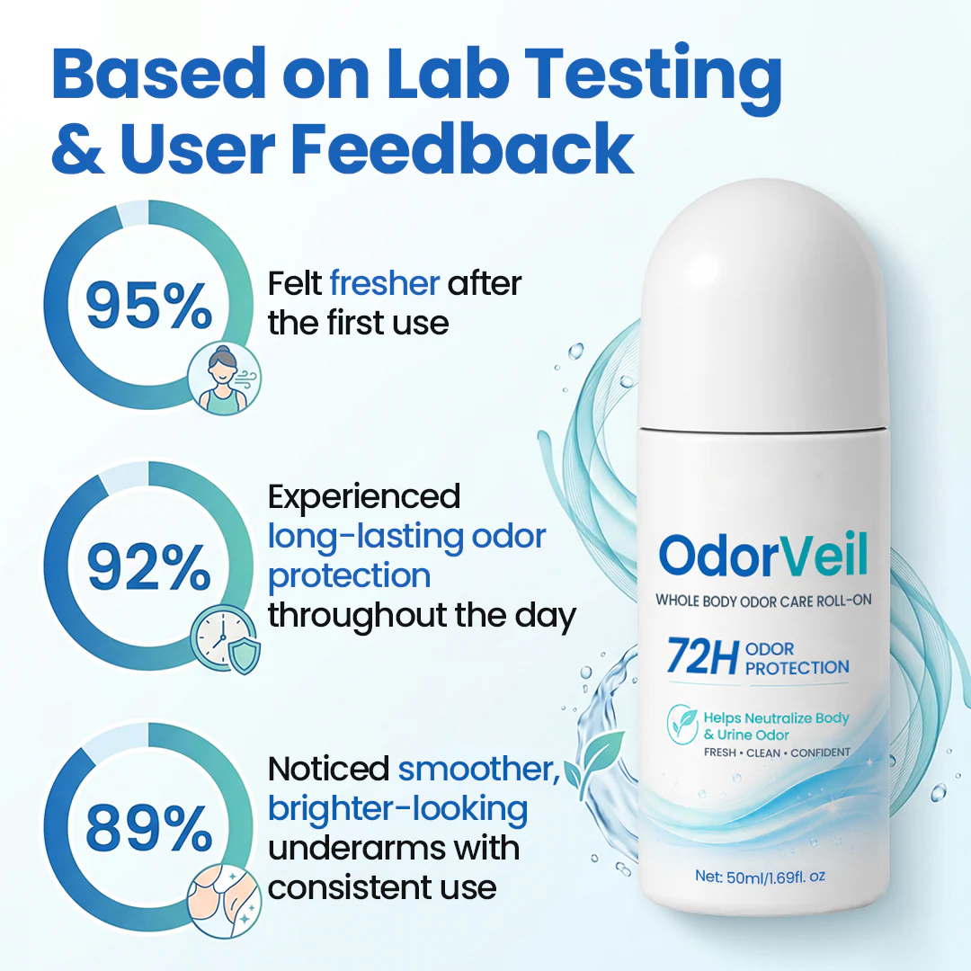 Yoopulse® OdorVeil Whole Body Odor Care Roll-On