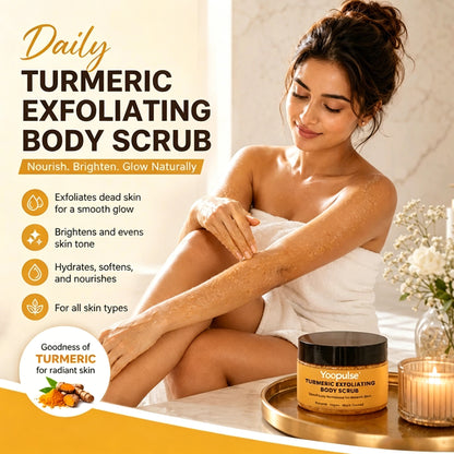 Yoopulse ® Turmeric Exfoliating Body Scrub