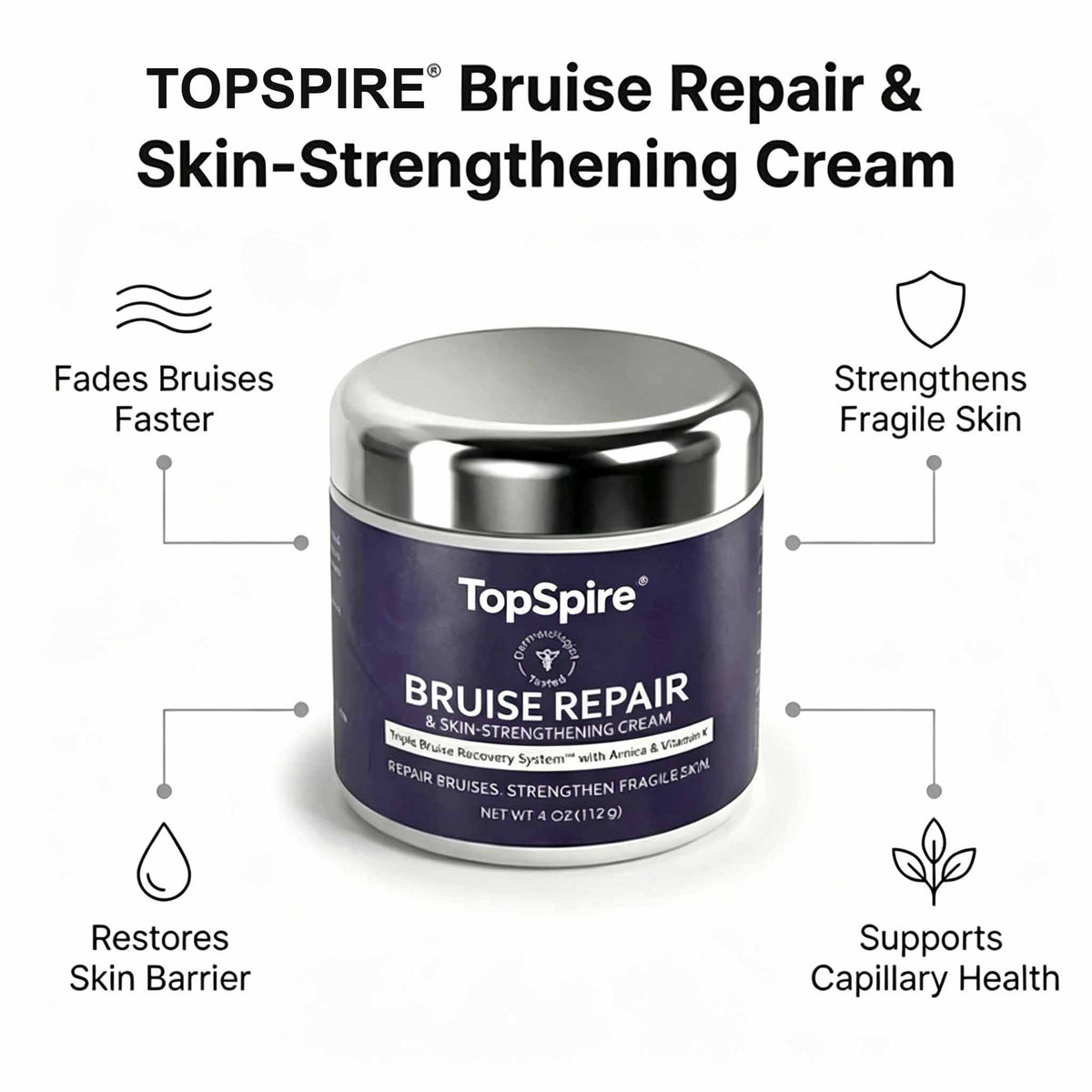 TOPSPIRE® Bruise Repair & Skin-Strengthening Cream