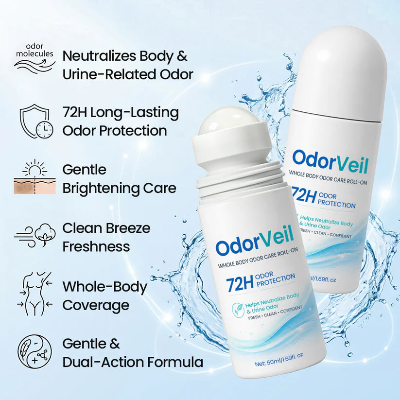 Yoopulse® OdorVeil Whole Body Odor Care Roll-On