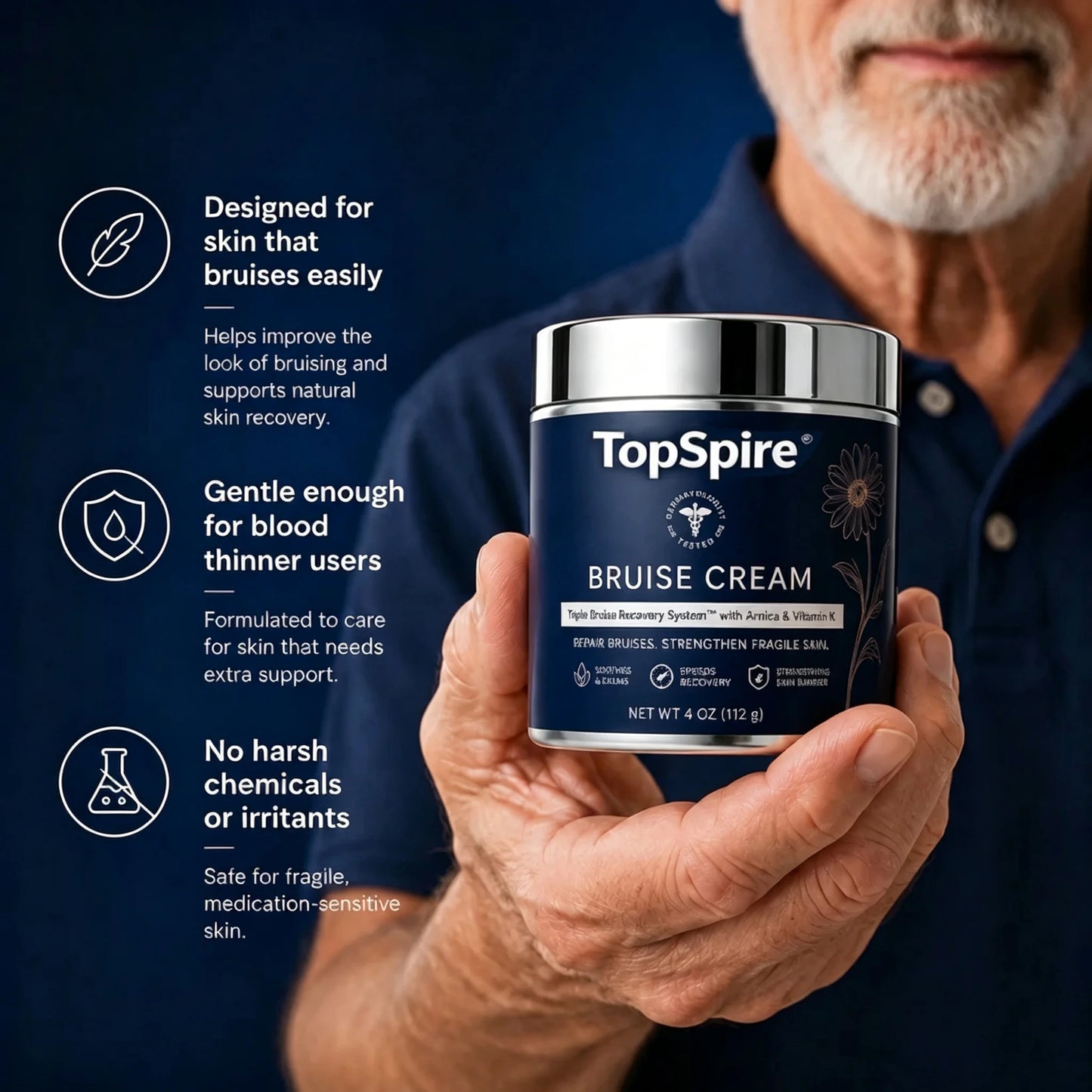 💥300K+ SOLD💕-TopSpire® Bruise Repair & Skin-Strengthening Cream