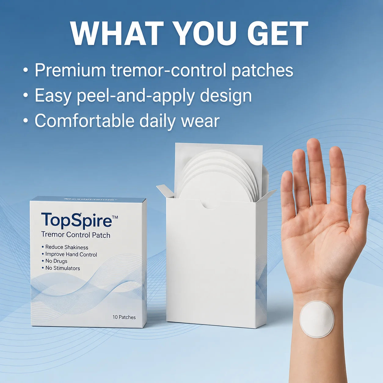 TopSpire™ Tremor Control Patch