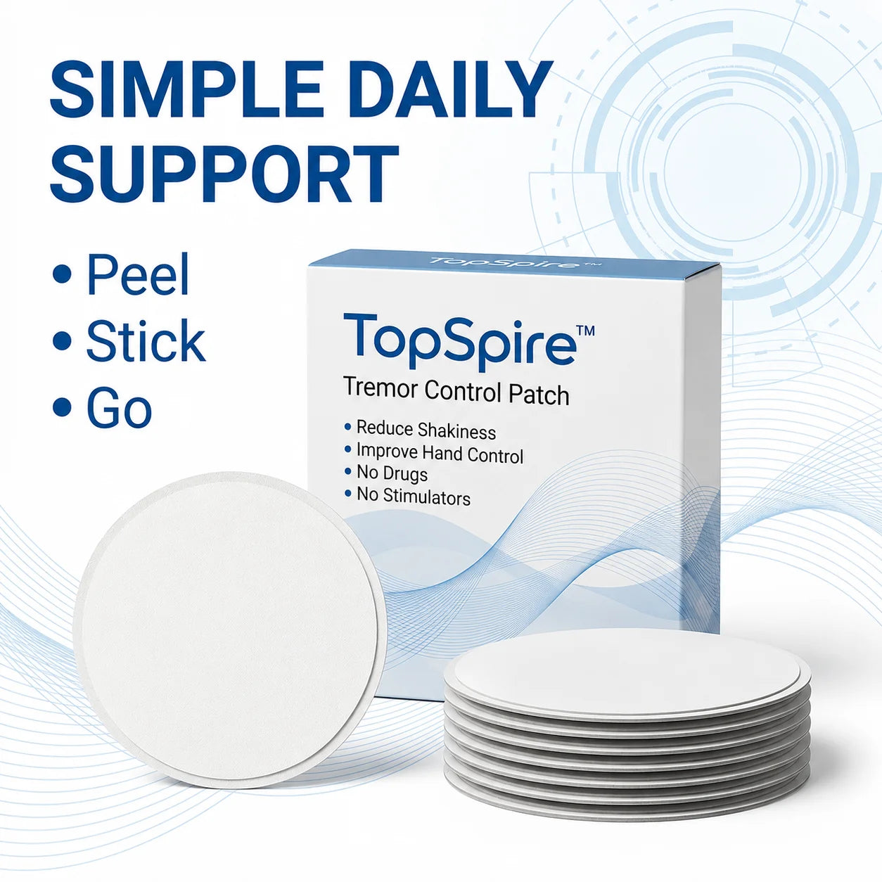 TopSpire™ Tremor Control Patch