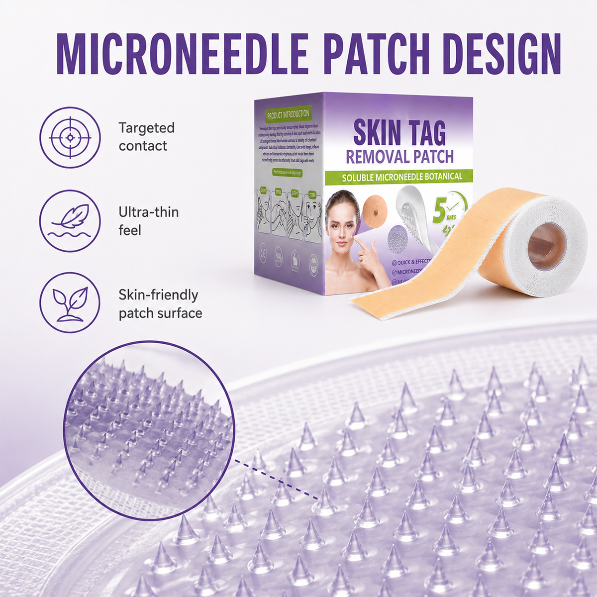💗Yoopulse® Botanical Micro-Point Skin Care Patches for Small Bumps