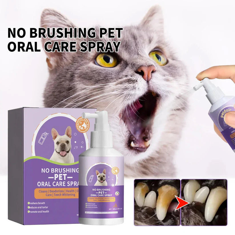 Yoopulse™ 🍃No-Brushing Oral Care Spray for Dogs & Cats