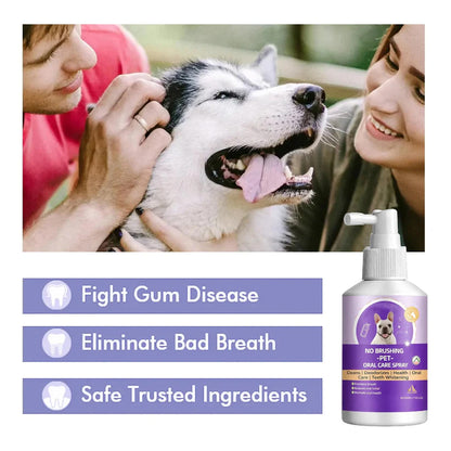 Yoopulse™ 🍃No-Brushing Oral Care Spray for Dogs & Cats