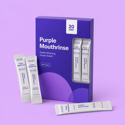 💥150K+ SOLD💕-Yoopulse Purple Mouthwash - Sachets 20 Pack