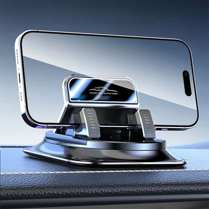 🔥360° Car Phone Holder 🏆 – Rock-Solid Suction, Fits All Phones 🔄