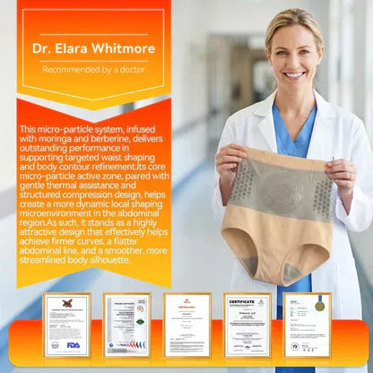YOOPULSE® 𝐌𝐨𝐫𝐢𝐧𝐠𝐚 & 𝐁𝐞𝐫𝐛𝐞𝐫𝐢𝐧𝐞 4‑In‑1 Micro‑Particle Sculpting & Fat‑Burn Shorts