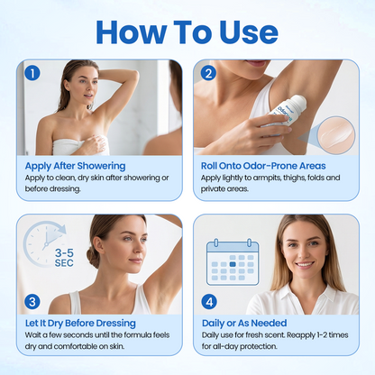 Yoopulse® OdorVeil Whole Body Odor Care Roll-On