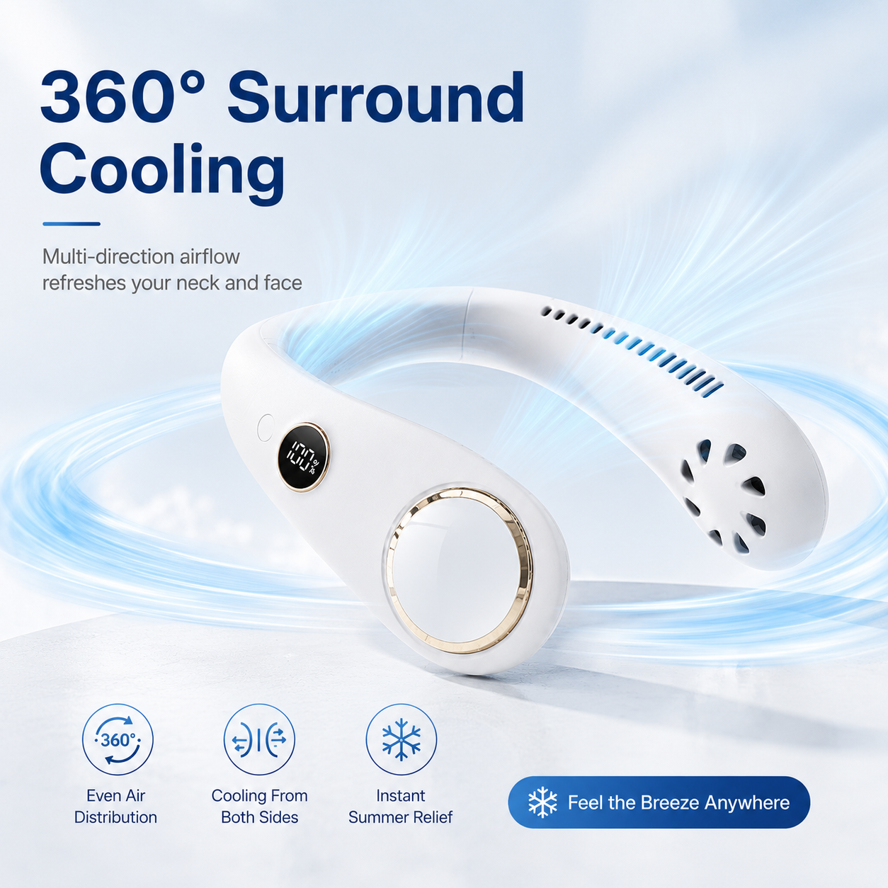 New Portable Neck Fan