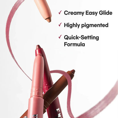 YOOPULSE Glide Lip Liner — Creamy, Blendable Color with Smooth Application