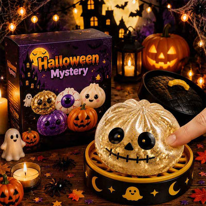 🎃 Halloween Dumpling Squeeze Squishy Toy Blind Boxes