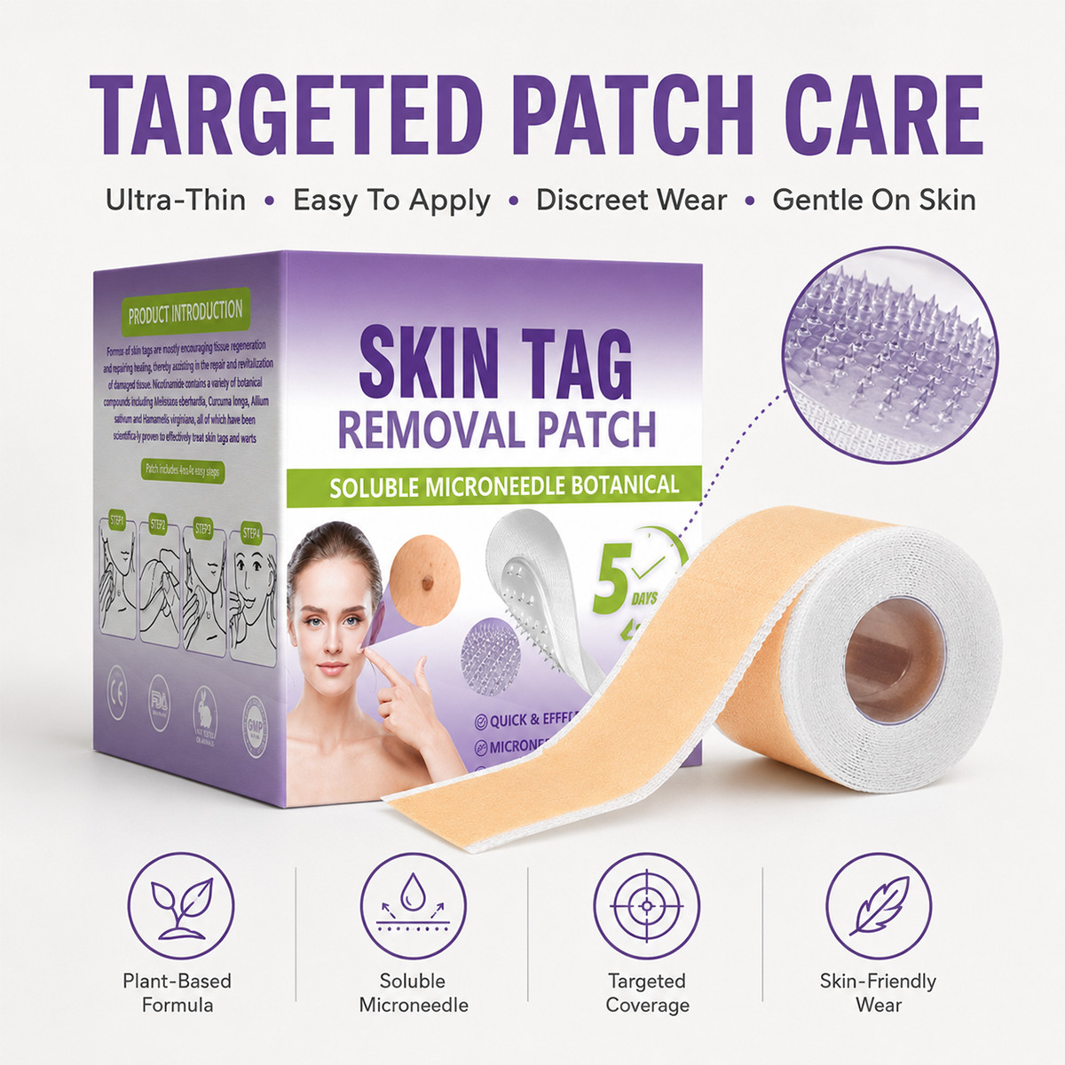 💗Yoopulse® Botanical Micro-Point Skin Care Patches for Small Bumps