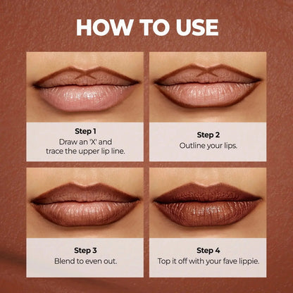 YOOPULSE Glide Lip Liner — Creamy, Blendable Color with Smooth Application