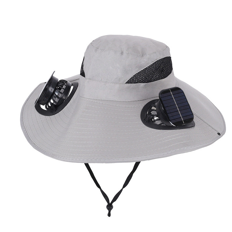 Ultra-Light Waterproof Dual-Motor Solar Fan — Lighter Than a Baseball (Only 9oz) 🔥Last Day 50% OFF