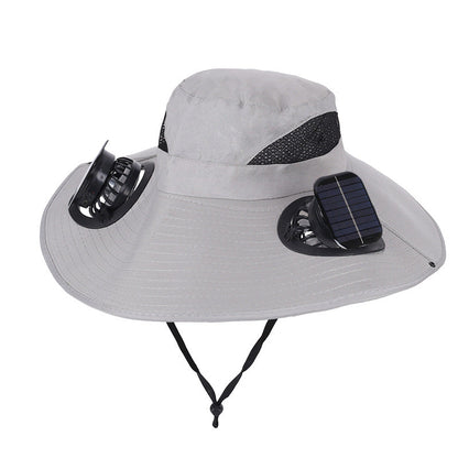 Ultra-Light Waterproof Dual-Motor Solar Fan — Lighter Than a Baseball (Only 9oz) 🔥Last Day 50% OFF