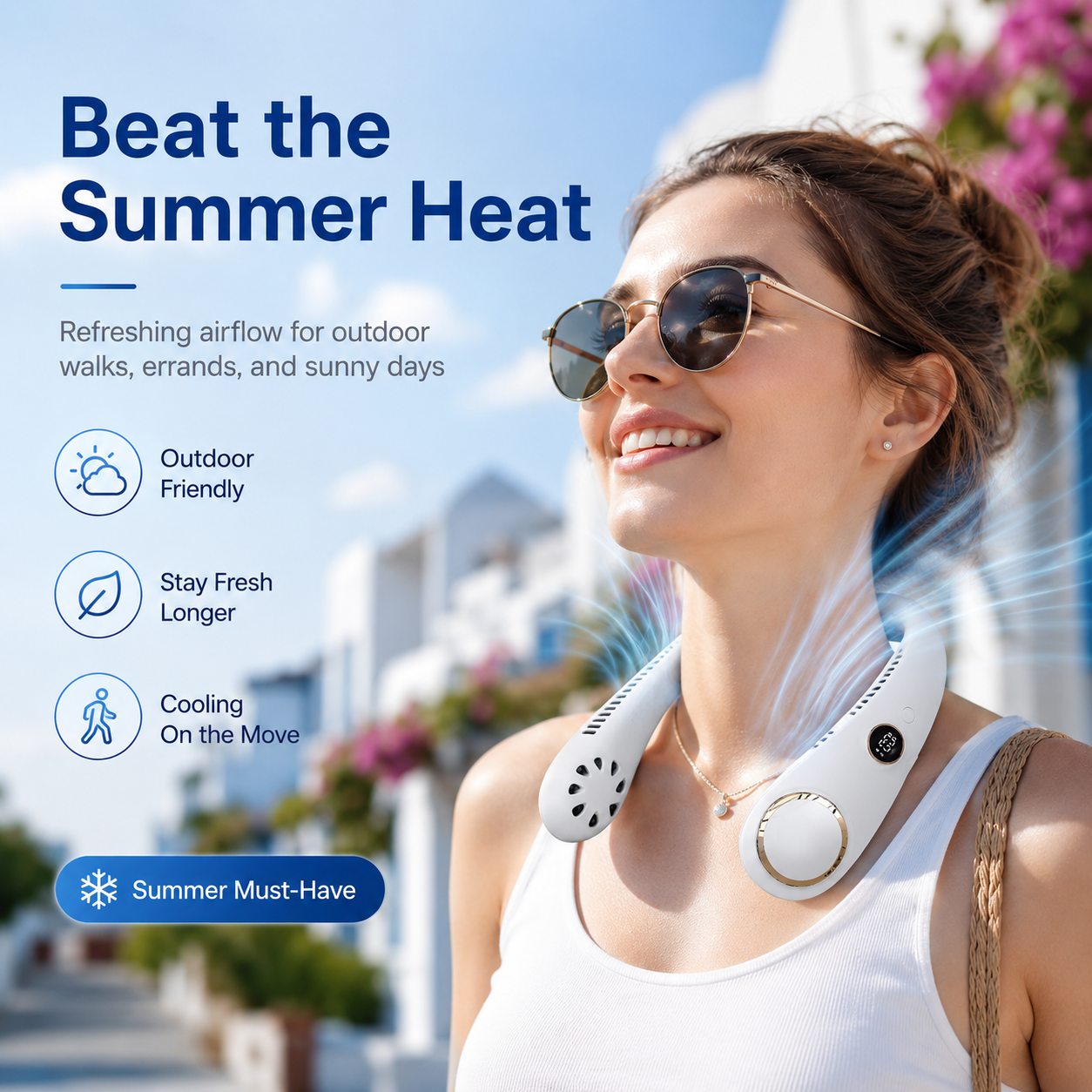 New Portable Neck Fan
