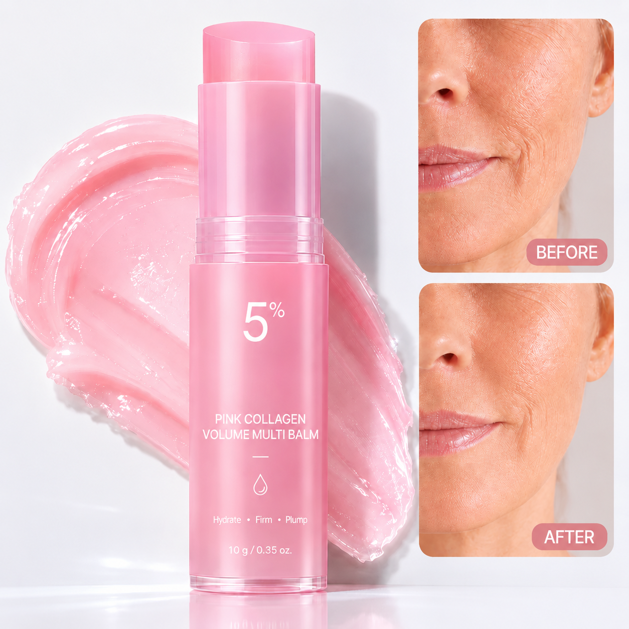 🔥LAST DAY 60% OFF Yoopulse Korean Pink CollagenVolume Multi Balm