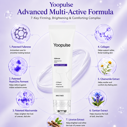 ✨ Yoopulse™ Instant Neck Lift Cream — 🧴 Infused with Retinol & Hyaluronic Acid | Firms the Neck, Reduces Wrinkles