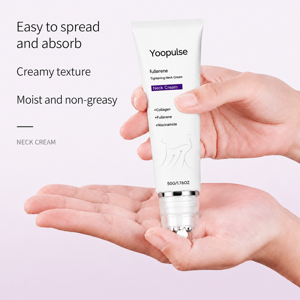 ✨ Yoopulse™ Instant Neck Lift Cream — 🧴 Infused with Retinol & Hyaluronic Acid | Firms the Neck, Reduces Wrinkles