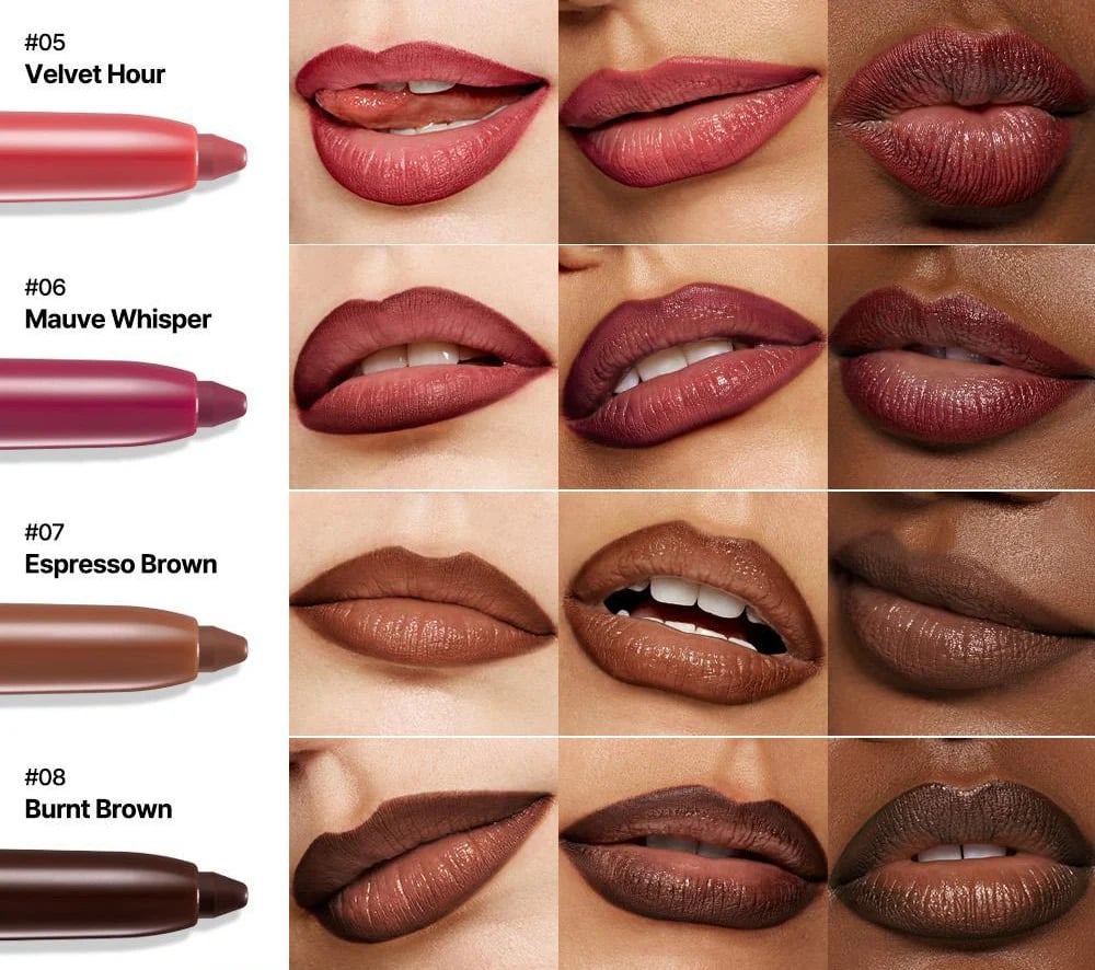 YOOPULSE Glide Lip Liner — Creamy, Blendable Color with Smooth Application