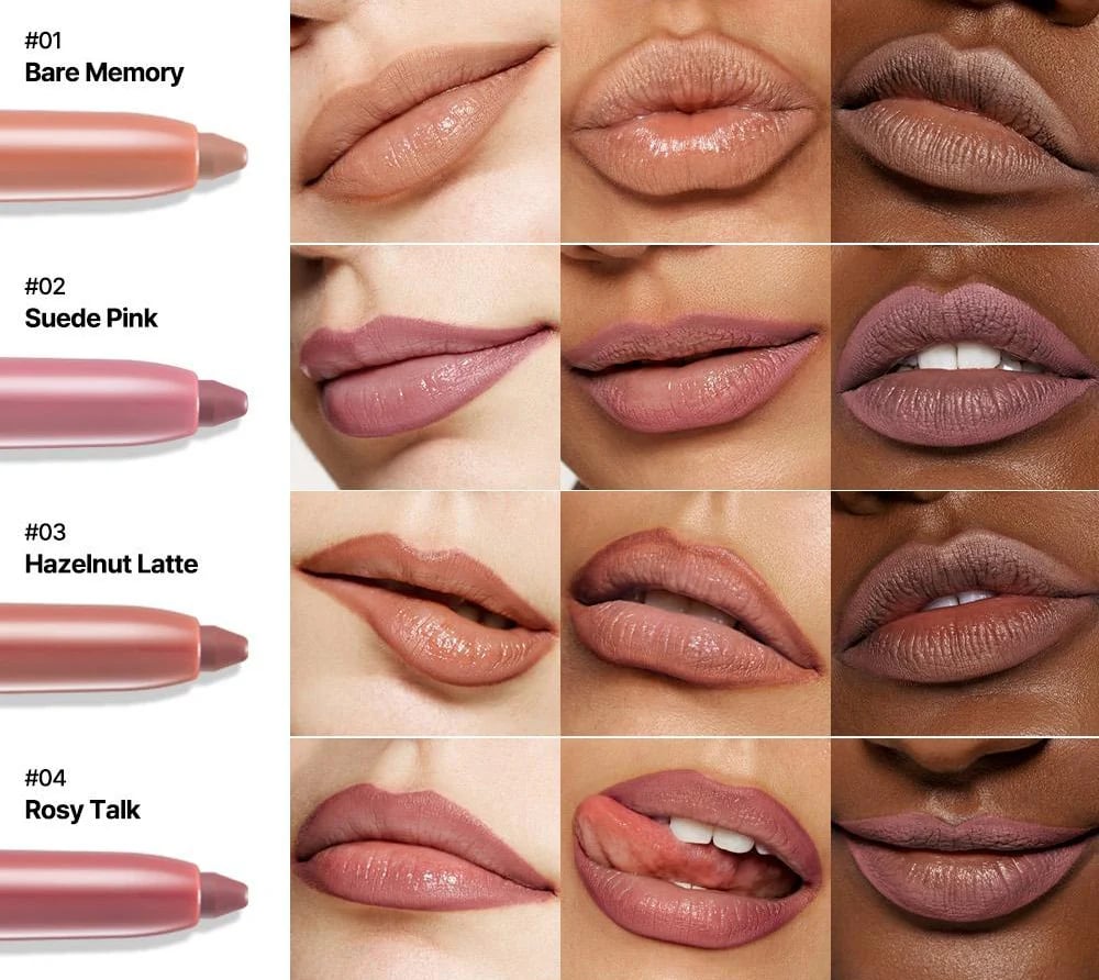 YOOPULSE Glide Lip Liner — Creamy, Blendable Color with Smooth Application