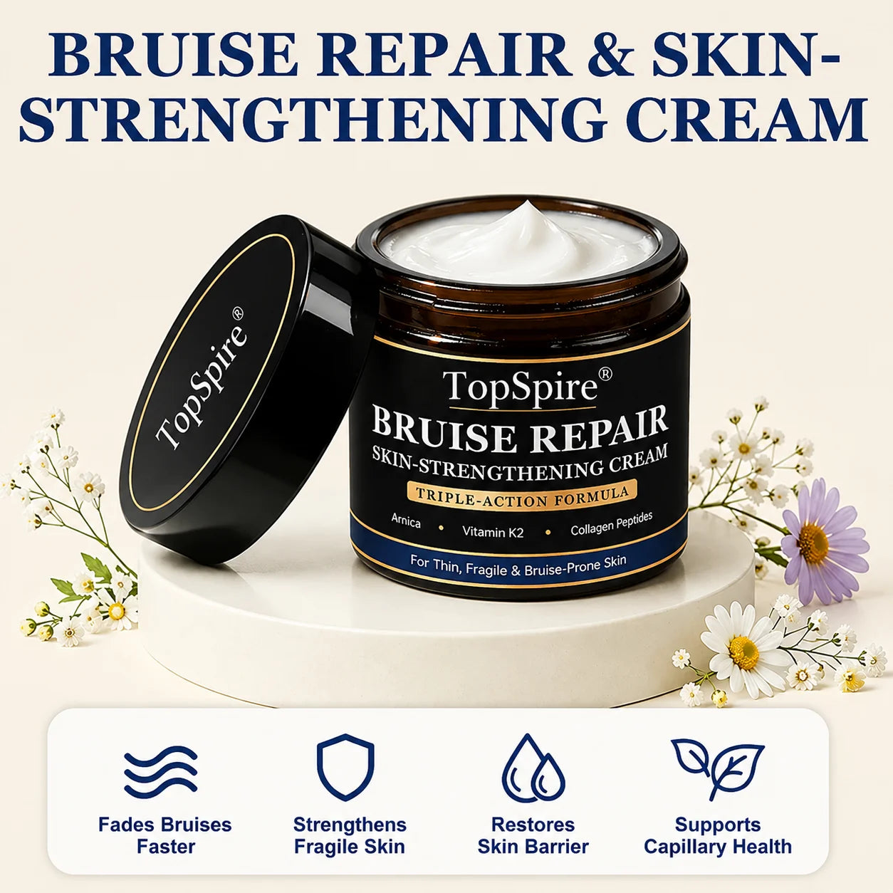 🏆Official US Store🔥TopSpire® Bruise Repair & Skin-Strengthening Cream