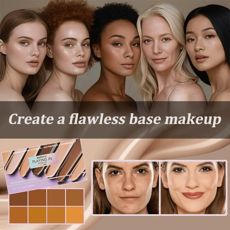 🔥 Soft Matte Cream Concealer – Smooth, Blendable & Natural Coverage for Flawless Skin ✨