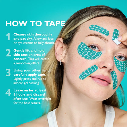 Yoopulse Peptide Skinjection Peptide Infused Face + Eye Tape