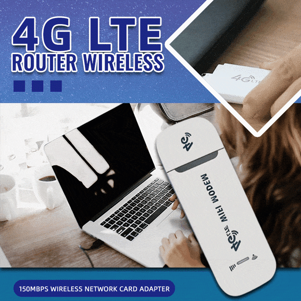 🎉 LAST DAY SALE – 60% OFF! 🔥 4G USB WiFi Router – 150Mbps, 10-User Hotspot, Global SIM Unlocked & Plug-and-Play ⚡