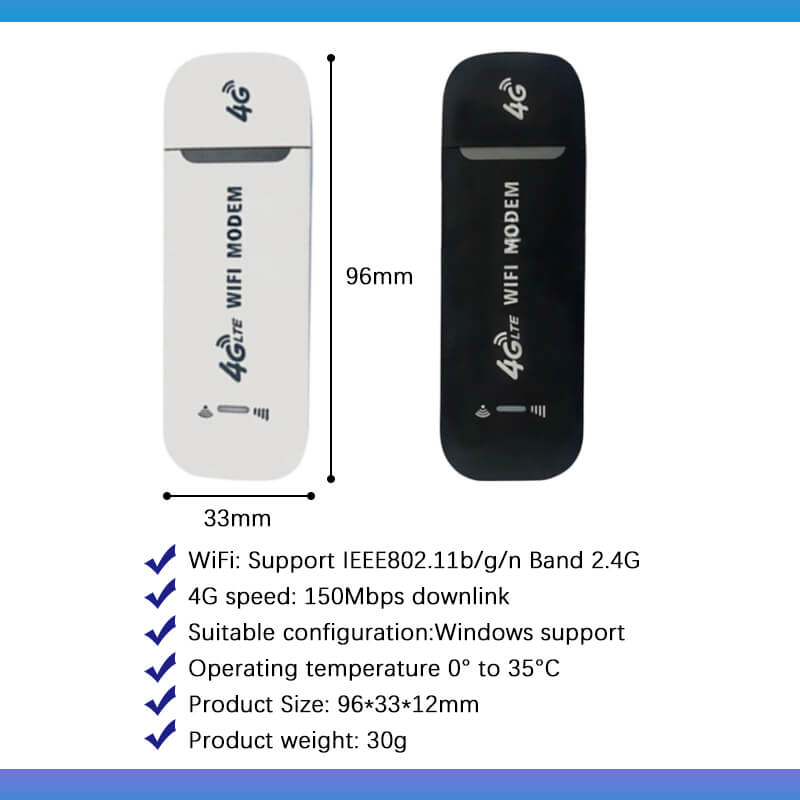 🎉 LAST DAY SALE – 60% OFF! 🔥 4G USB WiFi Router – 150Mbps, 10-User Hotspot, Global SIM Unlocked & Plug-and-Play ⚡